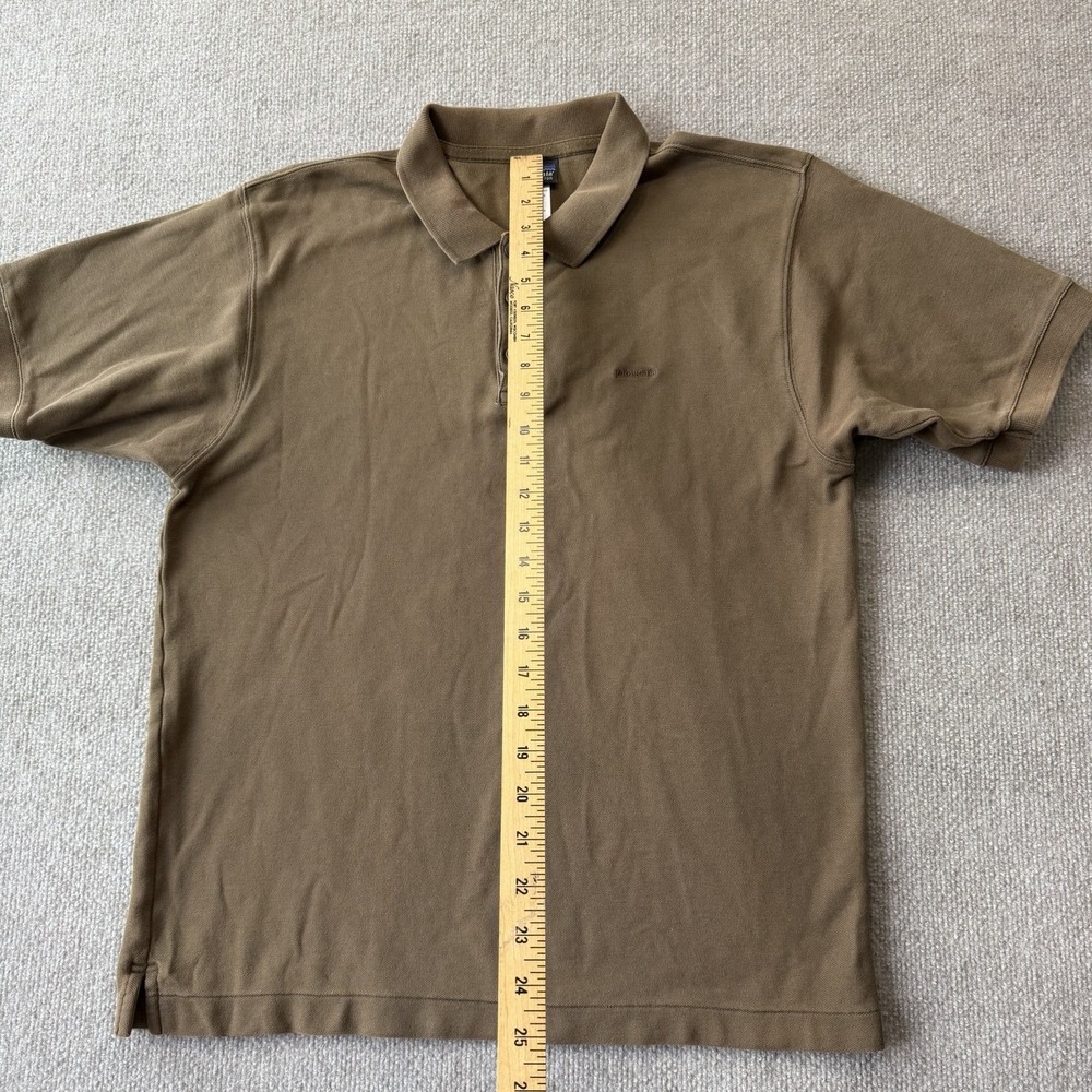 Patagonia Men's Organic Cotton Polo Shirt Brown Collared Short Sleeve Logo Sz M - Picture 3 of 9